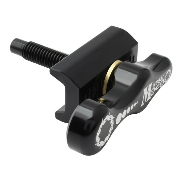 Abrazadera de bisagra con hebilla plegable con tornillos de forma Conectores de aleación de aluminio para Negro