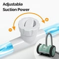 thumbnail image 4 of Ktaxon Gear Drive Automatic Suction Pool Cleaner for Above Ground & Inground Pools w/ 12 Grey Hoses, 132-2C, Green, 4 of 8