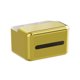 thumbnail image 1 of Advancent Estuche de almacenamiento de pañuelos de plástico para baño, sala de estar, soporte de papel para baño, anteojos, caja inferior Almacenamiento y organización del hogar Oro Advancent HA063789-02B, 1 of 6