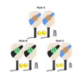 thumbnail image 4 of Pickleball Wood Paddle Set Beginner Racket Durable 2 Paddles 2 Pickle Balls Style A | With Cover, 4 of 5