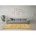 thumbnail image 3 of Ahgly Company Indoor Rectangle Abstract Brown Modern Area Rugs, 2' x 4', 3 of 4
