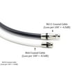 thumbnail image 6 of THE CIMPLE CO - RG-11 Coax Cable - F Type Compression Connector -Black- 200 FT Coaxial, 6 of 9