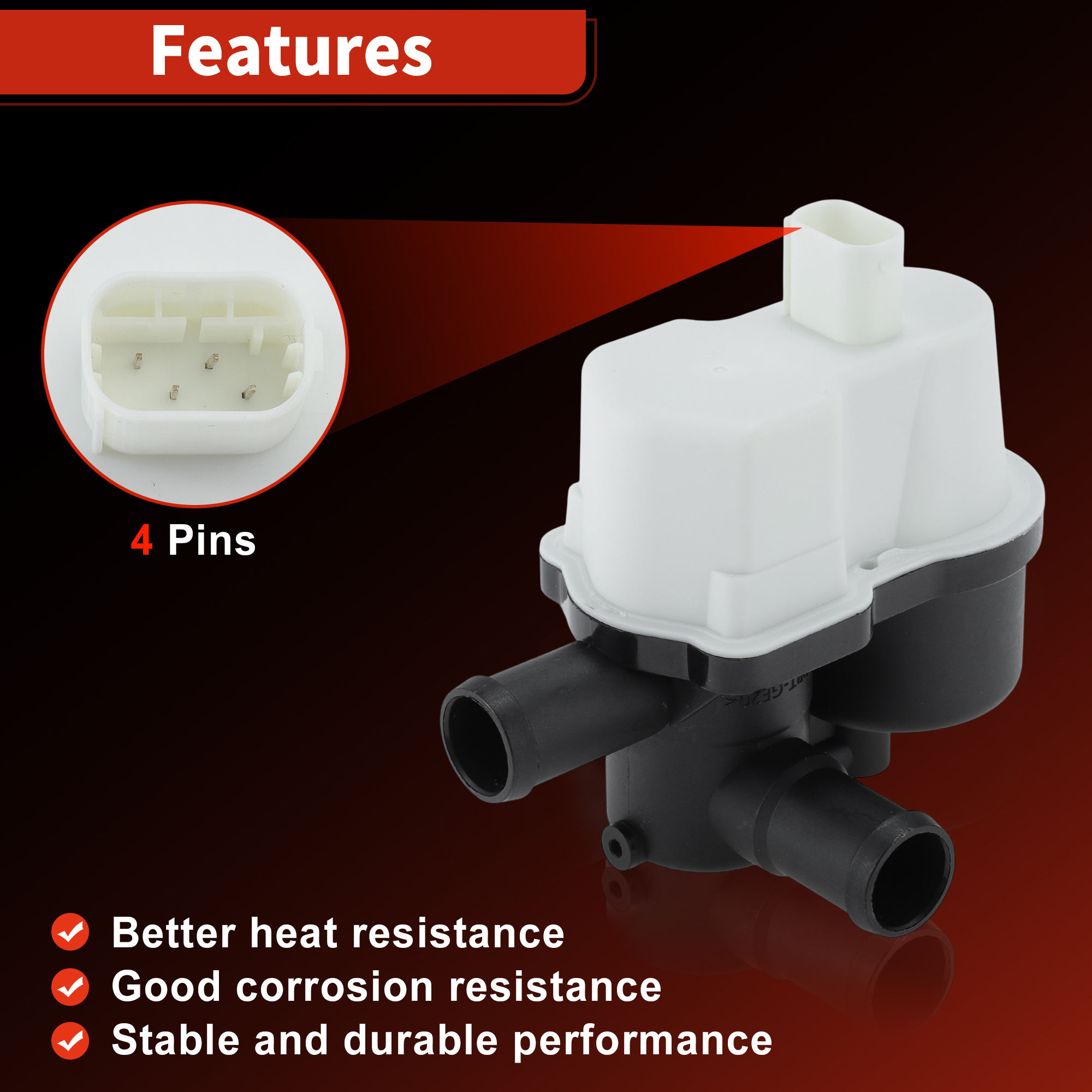 Unique Bargains Fuel Vapor Leak Detection Pump Compatible with Mazda Vehicles Models