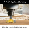 Professional Grade Slab Flattening Router Bit for Woodworking Projects