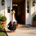thumbnail image 5 of Graduation Outfit Set Funny Porch Cap And Gown With Hat Yard Decoration For 23 Inch Statue Garden Ornament, 5 of 5
