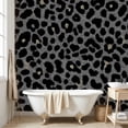 thumbnail image 6 of Peel and Stick Wallpaper Minimalist black style leopard seamless animal print 100"x144" Contact Paper Removable Self Adhesive Wall Mural Wall Decor for Bedroom Kitchen Cabinets, 6 of 8
