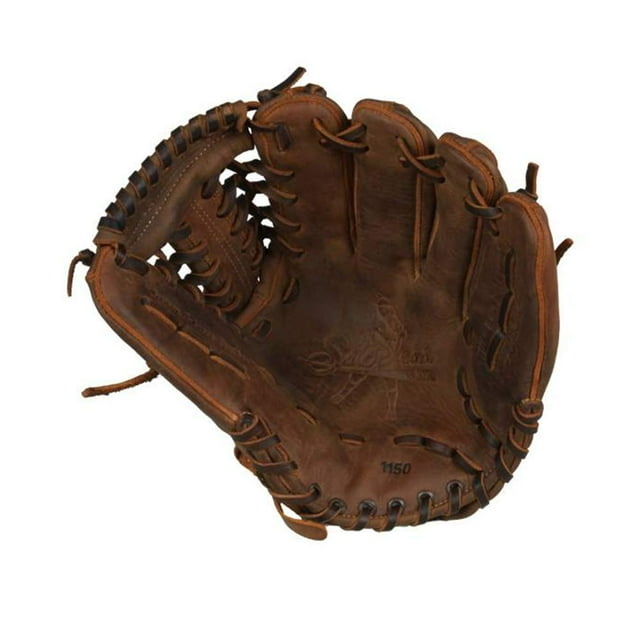 SHOELESS JOE 11 1/2 Pouces Série Professionnelle Gant de Baseball Modifié avec Piège, Lancer Main Gauche