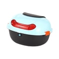 thumbnail image 4 of Motoricleta Box de troncal Case de carcasas de motocicleta Easy Transporte y caja de almacenamiento segura Bacera de motocicleta Caja de equipaje Azul claro, 4 of 8
