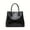 black, variant on Genuine leather crocodile-patterned handbag with detachable shoulder strap, shiny on the surface, large capacity, high-end shopping bag/storage bag/purse