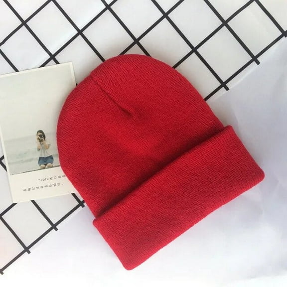 SikaFu Winter women men solid acrylic elastic knitted cap hats Warm beanies hats Mulit colors sports hip hop cap Ski skullies gorros