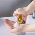 thumbnail image 5 of Hammered Glass Soap Dispenser, 320ml/10.8oz Refillable Liquid Hand Soap Pump Bottle, Decorative Lotion & Shampoo Dispenser for Bathroom & Kitchen Sink, 5 of 5