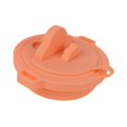 thumbnail image 2 of Tapa de vaso con soporte para teléfono móvil Strade Fareast Limited silicona naranja, 2 of 8