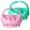 Pink and Green, variant on 2-Pack Shampoo Brush Scalp Massager, Upgraded Wet & Dry Hair Scalp Scrubber with Soft Silicone Bristles for Women, Men, Pets, Exfoliate and Remove Dandruff,Green & Pink.