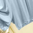 thumbnail image 3 of Bixock Women Pajamas Shorts Loungewear Shorts Solid Color Elastic Waist Soft Stretchy Versatile Daily Indoor Homewear Sleepwear Base Layer Trousers Women Clothings, 3 of 5