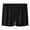 Black, variant on zeranth Men Summer Ice Silk Shorts Briefs Mid-rise Elastic Waistband Seamless Thin Underwear Loose Fit Wide Leg Sleeping Shorts