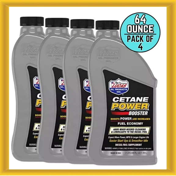 Lucas Oil 11032 64-Ounce Cetane Power Booster (Pack of 4)