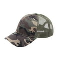 thumbnail image 1 of Women Adjustable Ponytail Baseball Cap Girl hat Snapback Snapback Outdoor Caps Female Summer Hats Mesh Net Trucker Hat, 1 of 6