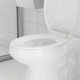thumbnail image 3 of Bingirl Toilet Seat Round, Toilet Lid Soft Close, Easy Installation & Release, Comfortable Design, White, 3 of 8