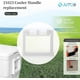 thumbnail image 4 of Replacement cooler handle kit compatible with Igloo 25-72 quart coolers, with screw-on, swing-up design for easy installation, 4 of 5