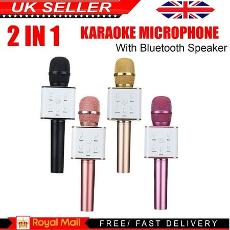 W ireless B luetooth Karaoke Microphone - Portable KTV Karaoke Machine Perfect for Pop, Rock n Roll Parties, Solo Parties and More