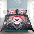 thumbnail image 1 of Rock on Sugar Skull Bedding Set, 1 of 3