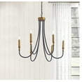 thumbnail image 1 of Aiwen 6 Lights Candle Like Chandelier Pendant Light Modern Home Hanging Lamp Fixture, 1 of 7