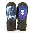 thumbnail image 1 of Guantes de esquí para hombres y mujeres, deportes de invierno al aire libre, a prueba de viento, impermeables, cálidos, individuales y dobles, bolsa para dedos y manos congestionadas, 1 of 6