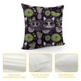 thumbnail image 4 of GOSMITH Cat Pineapples Palm Leaves Throw Pillow Covers Square Cushion Case Modern Home Decor Pillow Covers Decorative Pillowcase for Sofa Couch Bed Bedroom Living Room Pillow Cases, 4 of 5