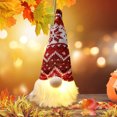 thumbnail image 3 of Peluche Sin Rostro Rudolph De Navidad, Colgante Luminoso, Regalo De Navidad Para Niños, Colgante Para Decoración Del Hogar Sweethay HA041694-04, 3 of 6