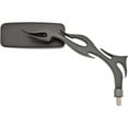 thumbnail image 2 of BikeMaster Wideview Flame Mirror, Black, 2 of 2