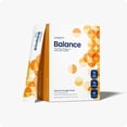 thumbnail image 2 of Unicity Balance Orange Drink Mix 3 Box Pack with Bottle, 90 Sachets Total, Fiber Drink Mix Powder, Reusable Mixing Bottle Included, Instant Orange Beverage, Low Calorie for Men & Women, 2 of 10