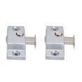 thumbnail image 4 of Latch Lock, Anti-Theft Window Buckle Sturdy Electroplated Simple  For Balcony For Sliding Door For Bathroom For Folding Window, 4 of 8