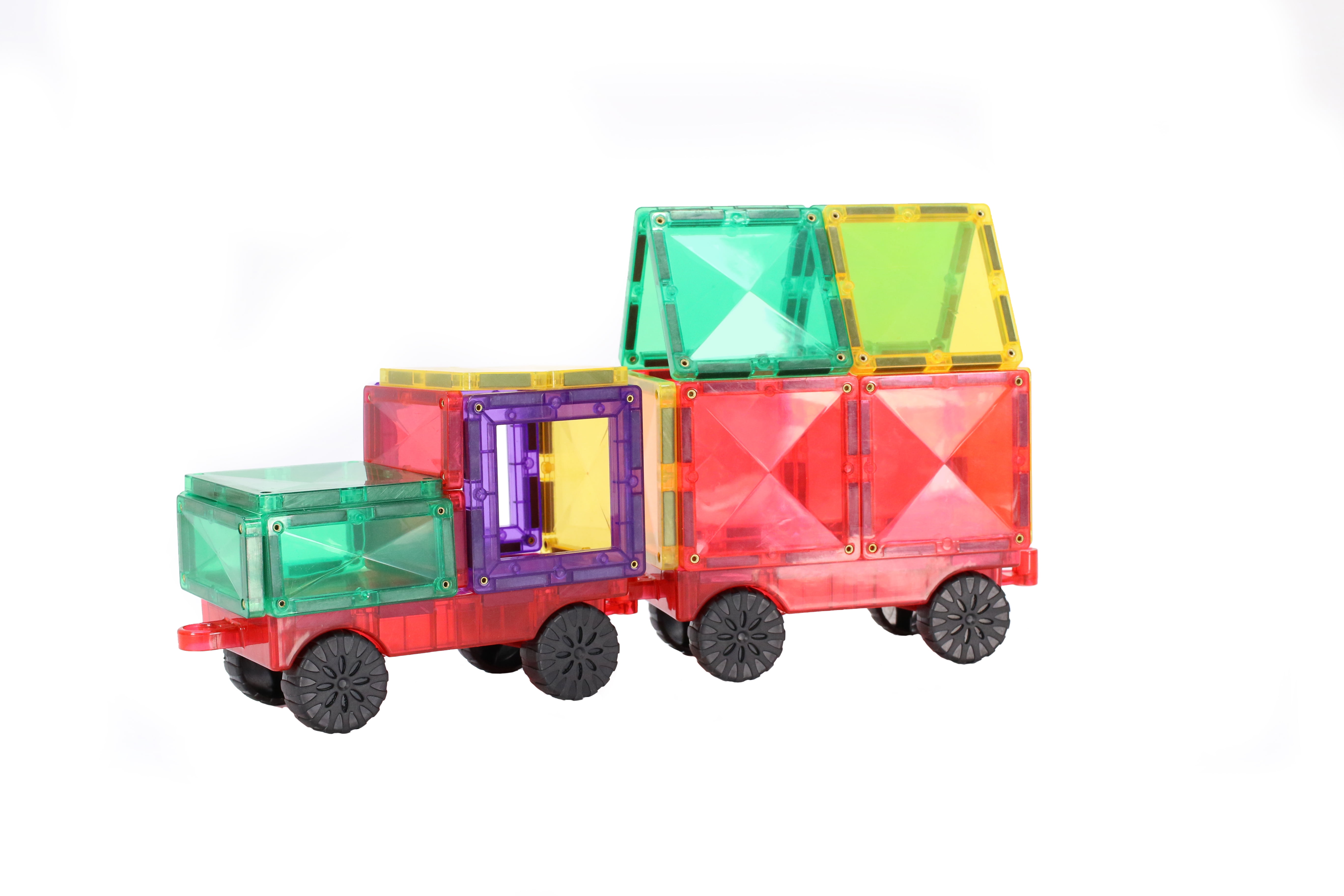 magnetic cars automatically transform into a unicorn