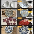 thumbnail image 3 of Kit de reparación Kintsugi TJINHEZ con pegamento dorado para cerámica y adhesivo, 3 of 7