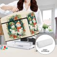 thumbnail image 6 of HELLHERO Snowman Flowers Sewing Machine Cover with Tote Handle Universal Everyday Uses, 6 of 8