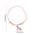 thumbnail image 2 of Collier Enfant 1 Ensemble Fille Licorne Bijoux Collier Enfant Bague Fille Bracelet Enfant Boucle d'Oreille Fille, 2 of 8