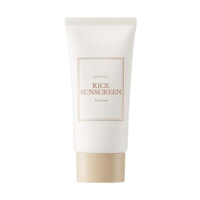 Protector solar I'm From Rice, protección UV intensa, 50 ml
