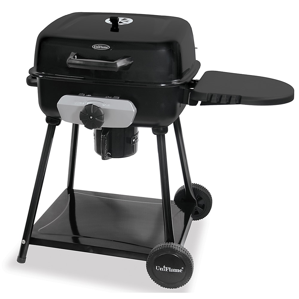 UniFlame Deluxe 38-inch Outdoor Charcoal Grill - image 2 of 3