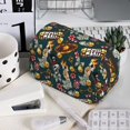 thumbnail image 7 of Sikiie Vintage Casino Chips Print Flip Double-layer Pencil Case, All-purpose Stationery Bag for Study and Office, Zipper Design, Unisex, 7 of 7