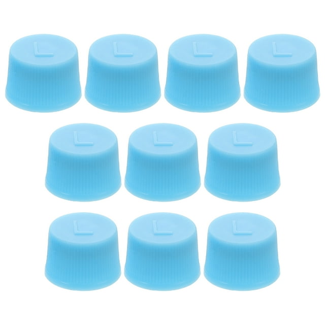 Shisuyan Masteelf 10pcs Leakproof Car AC Valve Caps for Air Conditioner Refrigerant Service