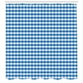 thumbnail image 3 of Ambesonne Checkered Shower Curtain, Gingham Monochrome, 69"Wx70"L, White Blue, 3 of 3