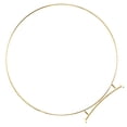 thumbnail image 3 of Metal Floral Ring Hoop Metal Floral Wreath Making Hoop for DIY Wedding Wreath Decor, 3 of 7
