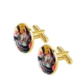 thumbnail image 2 of Rhino Elegant Stainless Steel Cufflinks Set Ideal for Formal Attire and Special Occasions, 2 of 6