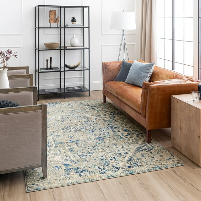 Mohawk Home Icarus Woven Area Rug, Blue, Assorted Sizes