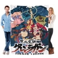 thumbnail image 1 of Gurren Lagann anti-pilling, suave, ligera, esponjosa y acogedora de lujo para hogar y cocina – Perfecta para niños y adultos,100X80cm, 1 of 6