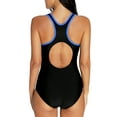thumbnail image 6 of Womens Athletic High Cut One Piece Swimsuits Racing Back Sport Bathing Suit, 6 of 6