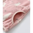 thumbnail image 6 of Toddler Girls Thin Fleece Jacket Cartoon Spring Baby Girls Boys Coats for Kids Pink 2T, 6 of 9