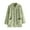 Green, variant on Ediodpoh Flannel Cardigan Top Long Sleeve Cozy Loungewear Pullover Soft Warm Winter Sleepshirt Housewear with Pockets Light Green L