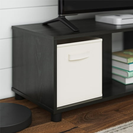 Mainstays Adjustable Side by Side or Stacking TV Stand for TVs up to 70 inches, Black Oak - missing parts