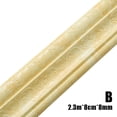 thumbnail image 3 of CAROOTU Wall Trim Line Skirting Border 3D Pattern Sticker Decoration Self Adhesive, 3 of 6